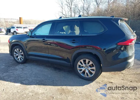 2024 Toyota Grand Highlander Hybrid Limited from USA, damaged, VIN 5TDACAB54RS010227